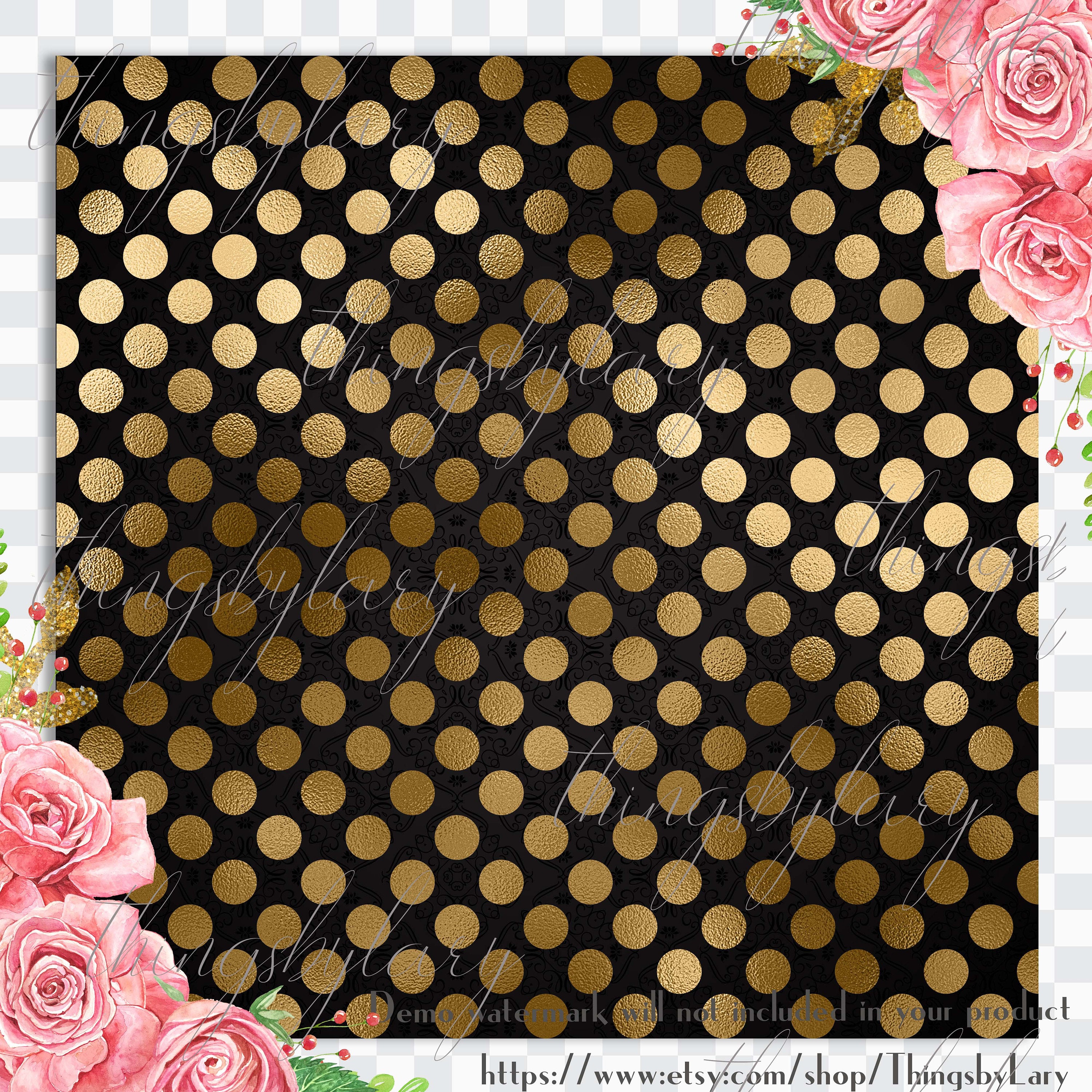Black & Gold Glitter Washi – Graphic 45 Papers
