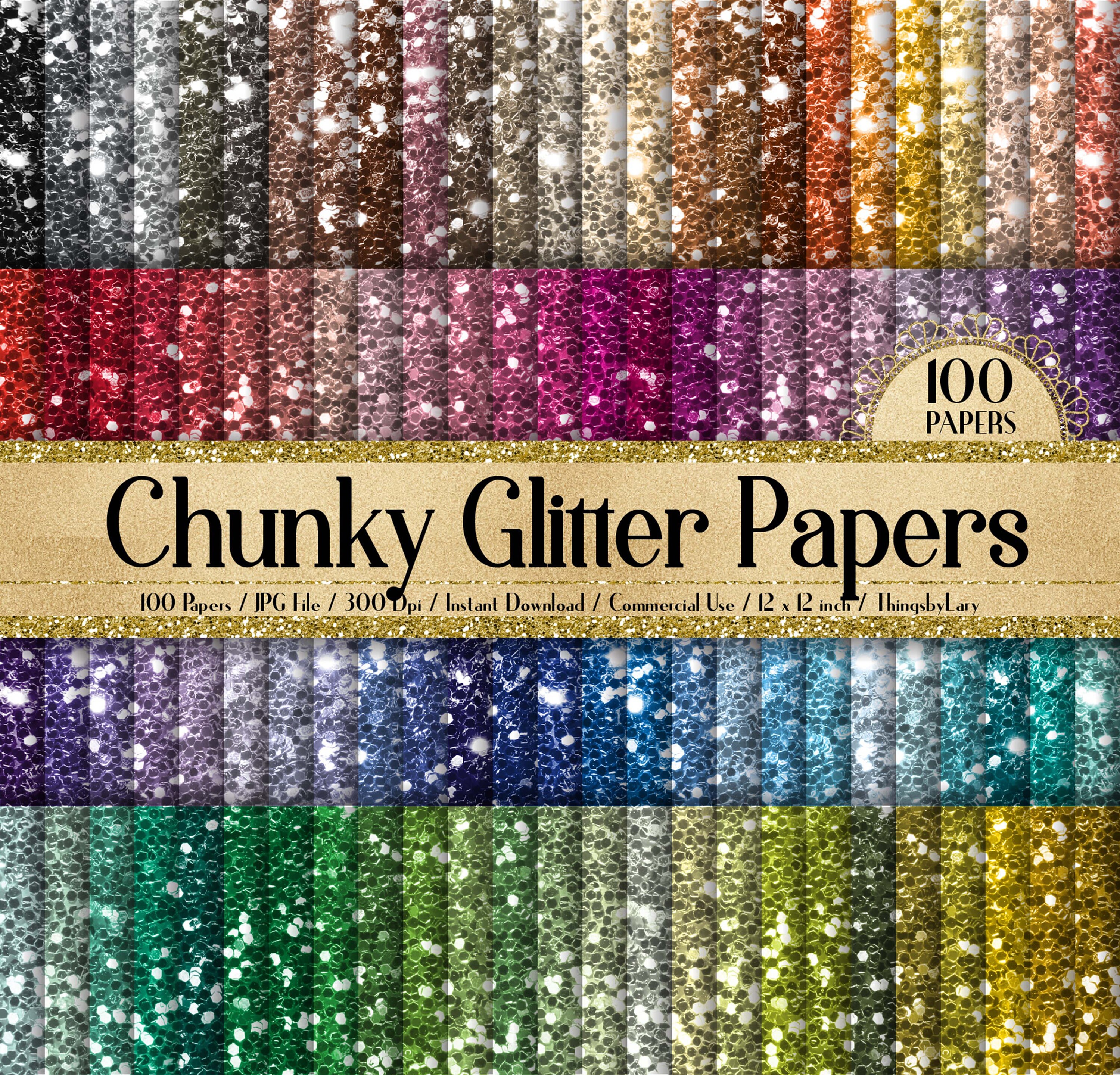 42 Gold Glitter Papers 12 Inch, 300 Dpi Planner Paper, Commercial Use,  Scrapbook Paper, Digital Glitter, Luxury Gold Paper, Glitter Paper 