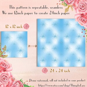 100 Seamless Glitter Firework Digital Papers 12x12" 300 Dpi Instant ...
