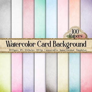 100 Aquarell Hintergrund Karte Gruß JPG Papiere Kommerzielle Nutzung Plain Aquarell Visitenkarte Hochzeitseinladungskarte minimalistische Textur