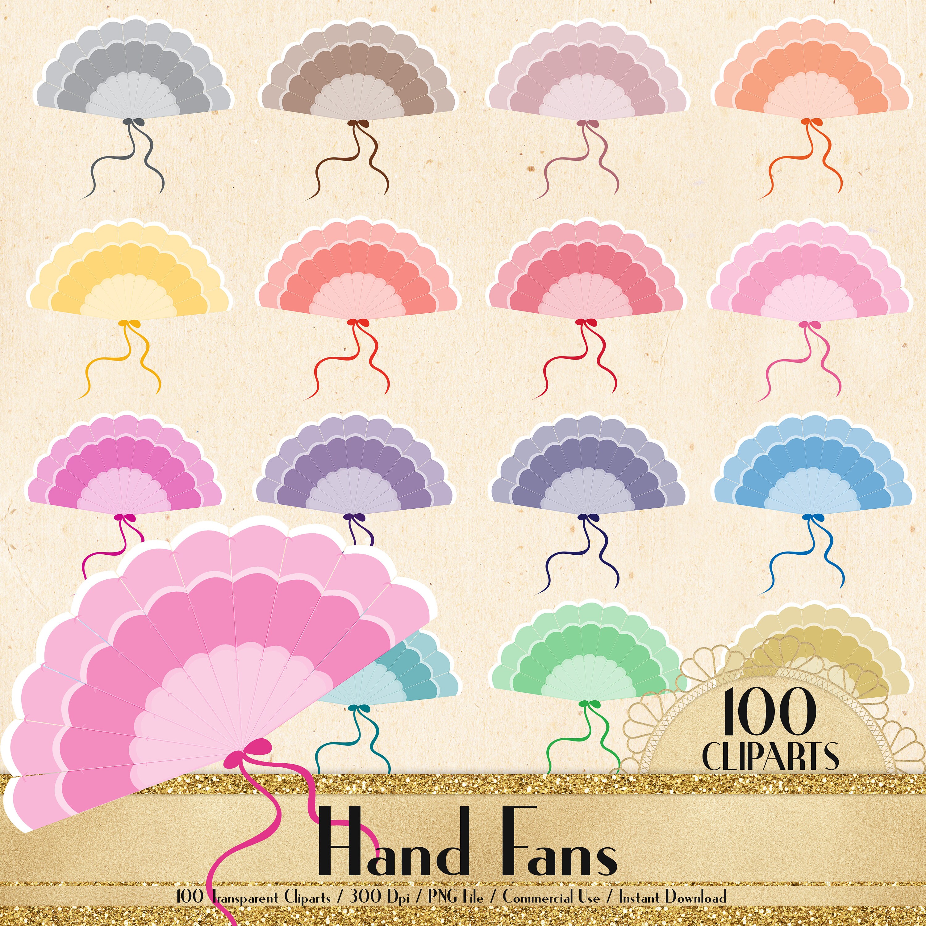 100 Hand Fan Cliparts, Planner Clipart, Scrapbook, Princess Fan, Fashion  Cliparts, Bridal Clipart, Bridal Shower, European Fan, Retro Fan - Etsy, image size:3000x3000