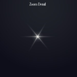 May include: A bright white starburst with a white glow radiating out from the center against a dark background.