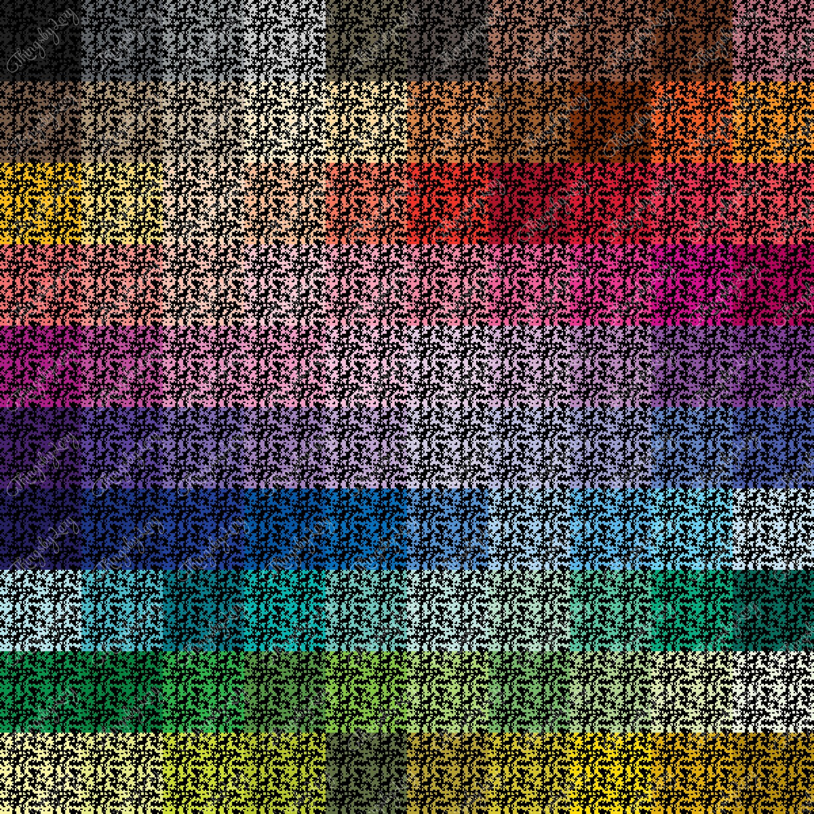 100 Seamless Black QR Code Digital Papers Commercial Use Seamless Pixel ...