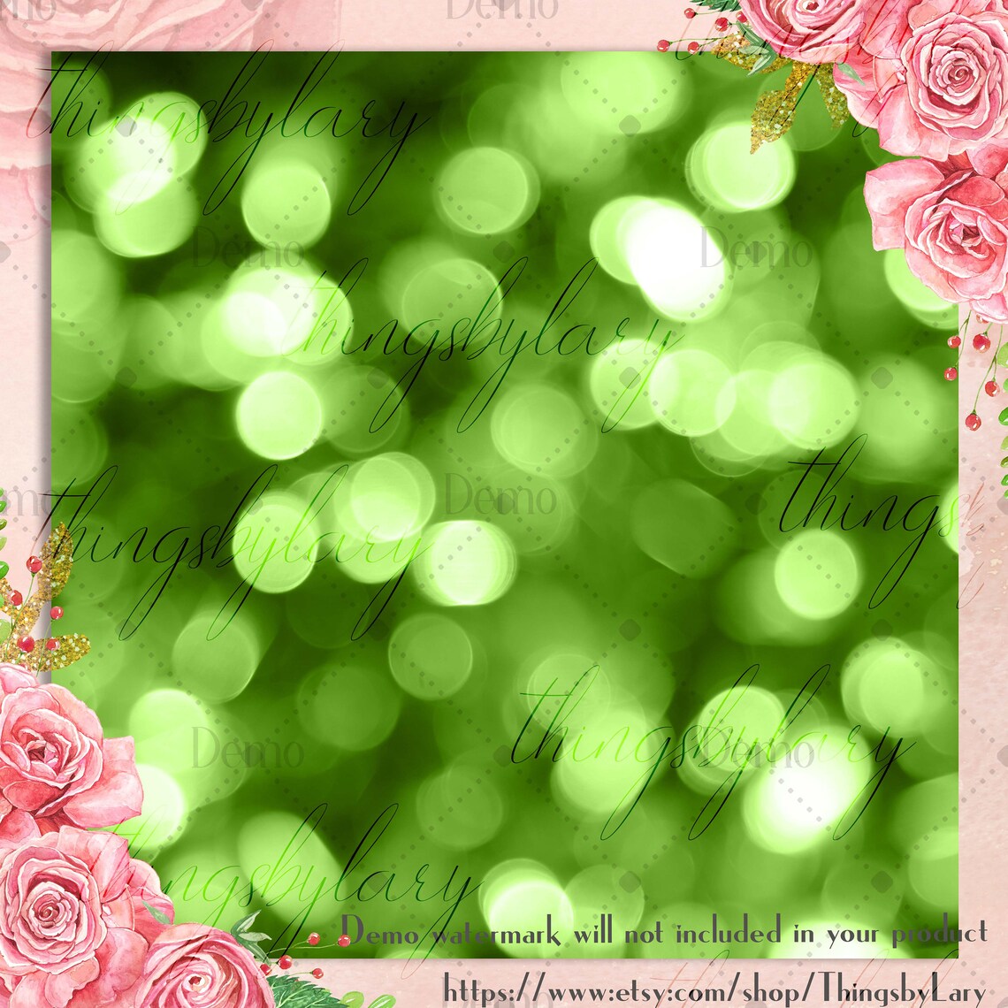 42 Bokeh and Glitter Texture Digital Papers 12 Inch 300 Dpi Planner ...