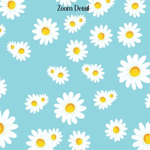 100 naadloze Daisy Flower digitale papers 12 x 12 300 Dpi planner papier Instant Download commercieel gebruik bruiloft shabby chic moeder dag bloemen afbeelding 7