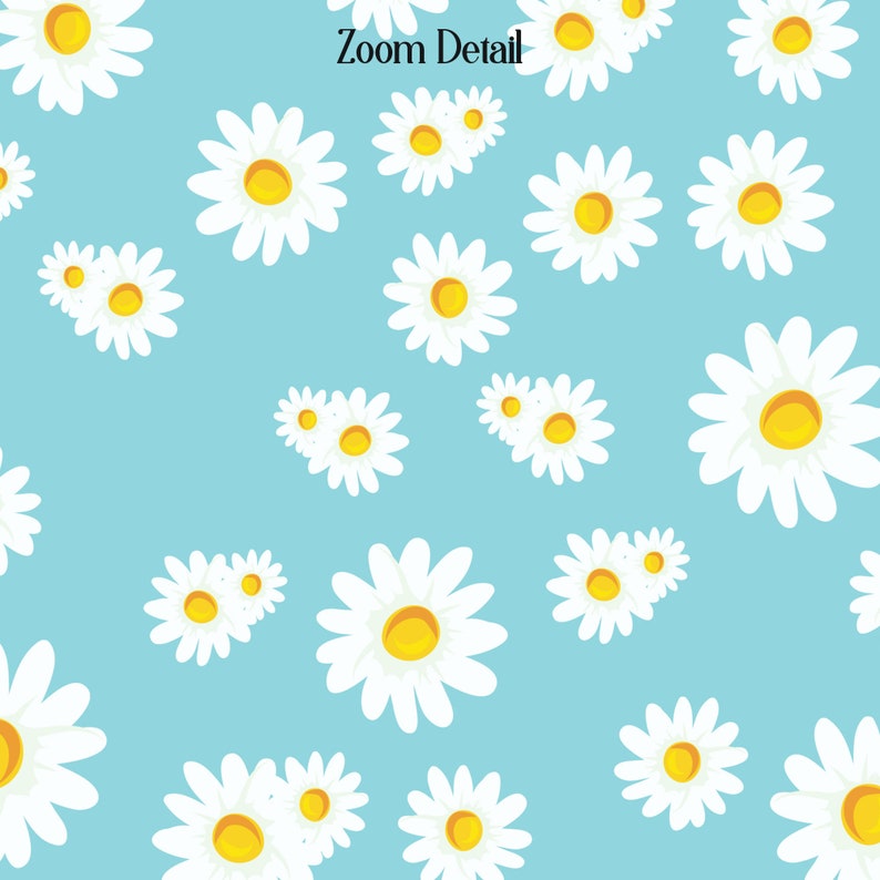 100 naadloze Daisy Flower digitale papers 12 x 12 300 Dpi planner papier Instant Download commercieel gebruik bruiloft shabby chic moeder dag bloemen afbeelding 7