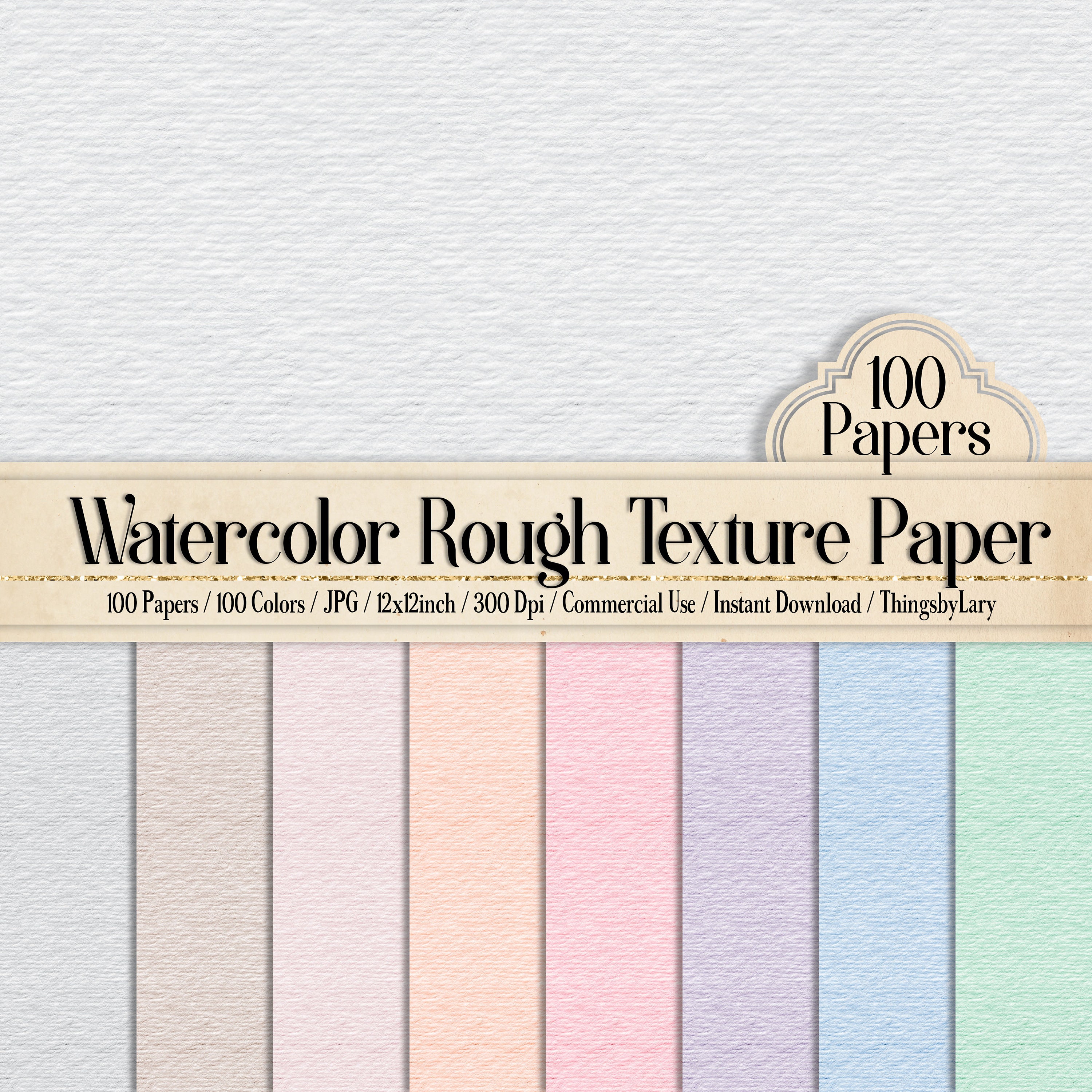 300 Lb Rough Watercolor Paper 