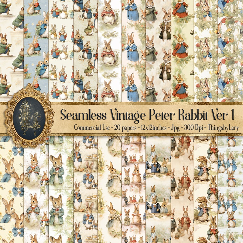 Peter Rabbit Pattern - Etsy