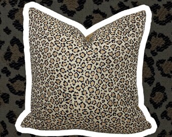 Leopard Print Pillow
