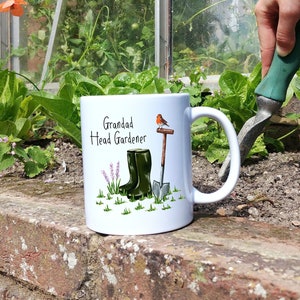 Head Gardener Mug | Personalised Gardening Gift