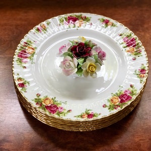 Royal Albert’s Old Country Roses Remplacement de l’assiette à dîner 10,5 « Assiette / plat