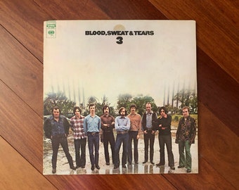 Vintage Blood, Sweat & Tears 3 Vinyl Record LP, Columbia Records 1970