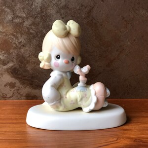 Precious Moments "A Friend is Someone Who Cares" 1988 Enesco Porcelain Figurine