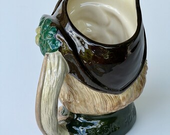 【大型19cm・1959年】ロイヤルドルトン 英国製 トビー・ジャグ ロイヤルドルトン ロビンフッド トビーマグ 1959年 キャラクタージャグ