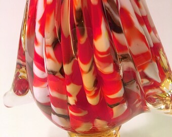 ゴージャスなムラーノガラスのアヒルの置物 ヴィンテージアート