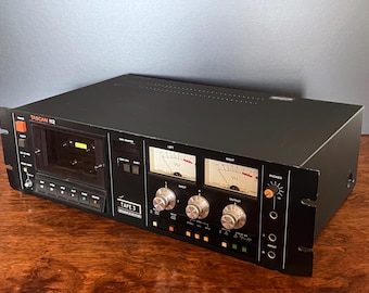 TEAC A-350 Vintage Stereo Cassette Deck • Dolby System • Wood