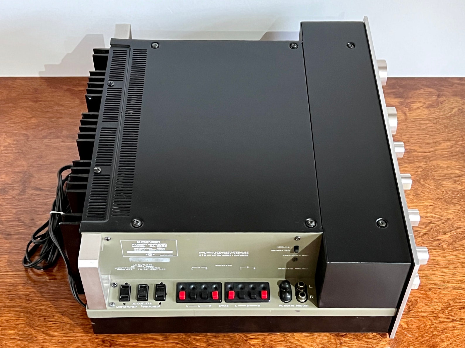 Vintage 70s Pioneer Stereo Amplifier SA9900 70s Rare Top of Etsy