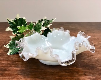 ビンテージ フェントン ボンボンデッシュヴィンテージ フェントン