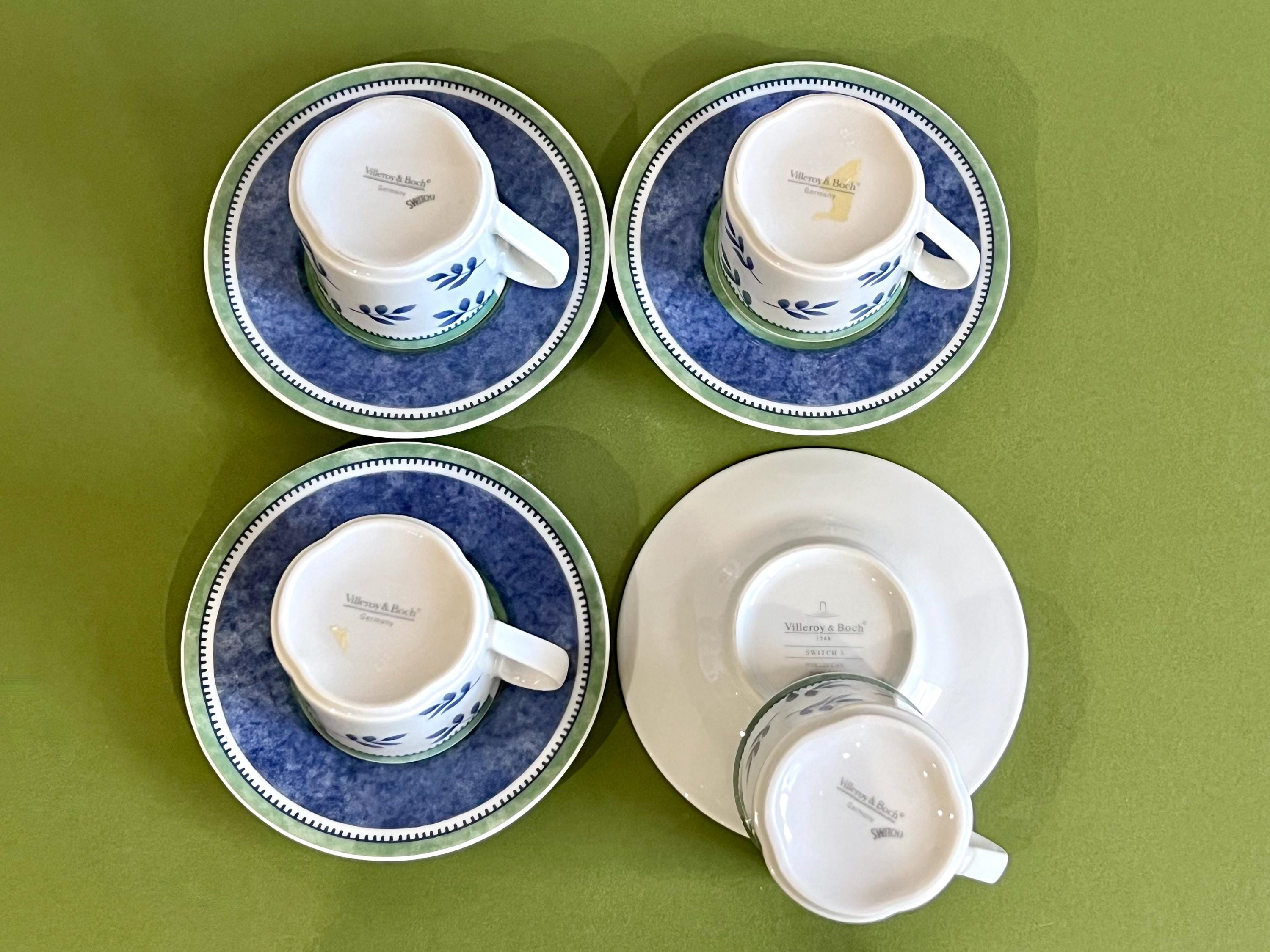 【未使用】Villeroy & Boch ビレロイ&ボッホ スイッチ3 カップ&ソーサー 2セット(箱つき) 未使用 シール付き ビレロイ&ボッホ Switch3 マグカップ 2客｜Yahoo