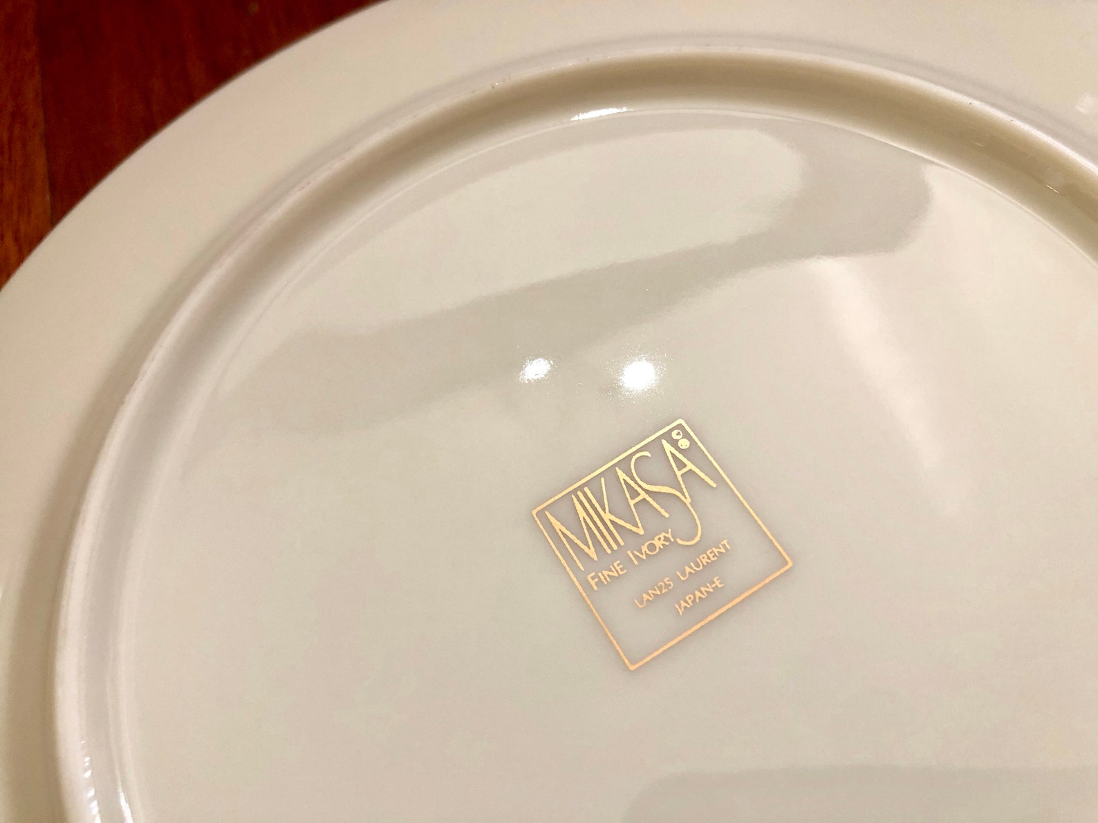 Vintage Mikasa 20 Pc Dinnerware Set Laurent Pattern Four 5 Etsy