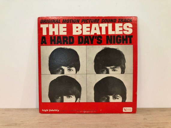 Beatles 'A Hard Day's Night' LP, 1964 Original Pressing - Etsy