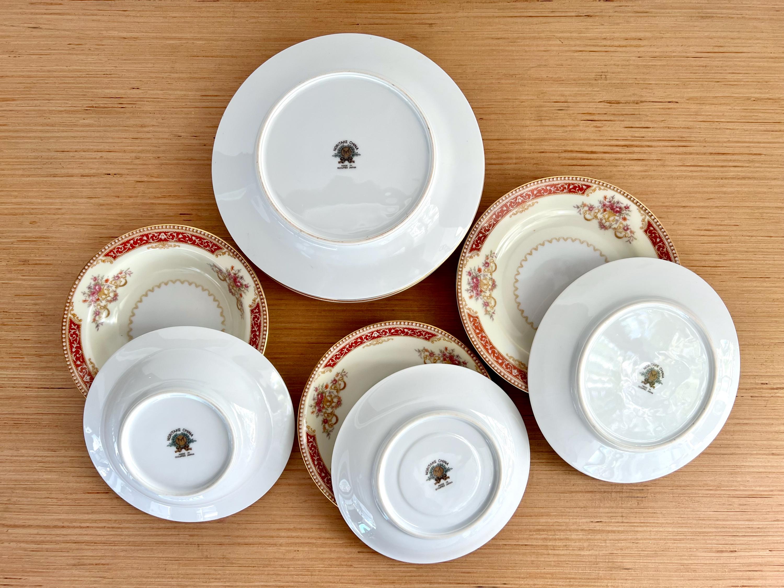 NORITAKE リッチモンド　36点セット Noritake China Mystery #36 Dinnerware: Occupied Japan Replacement