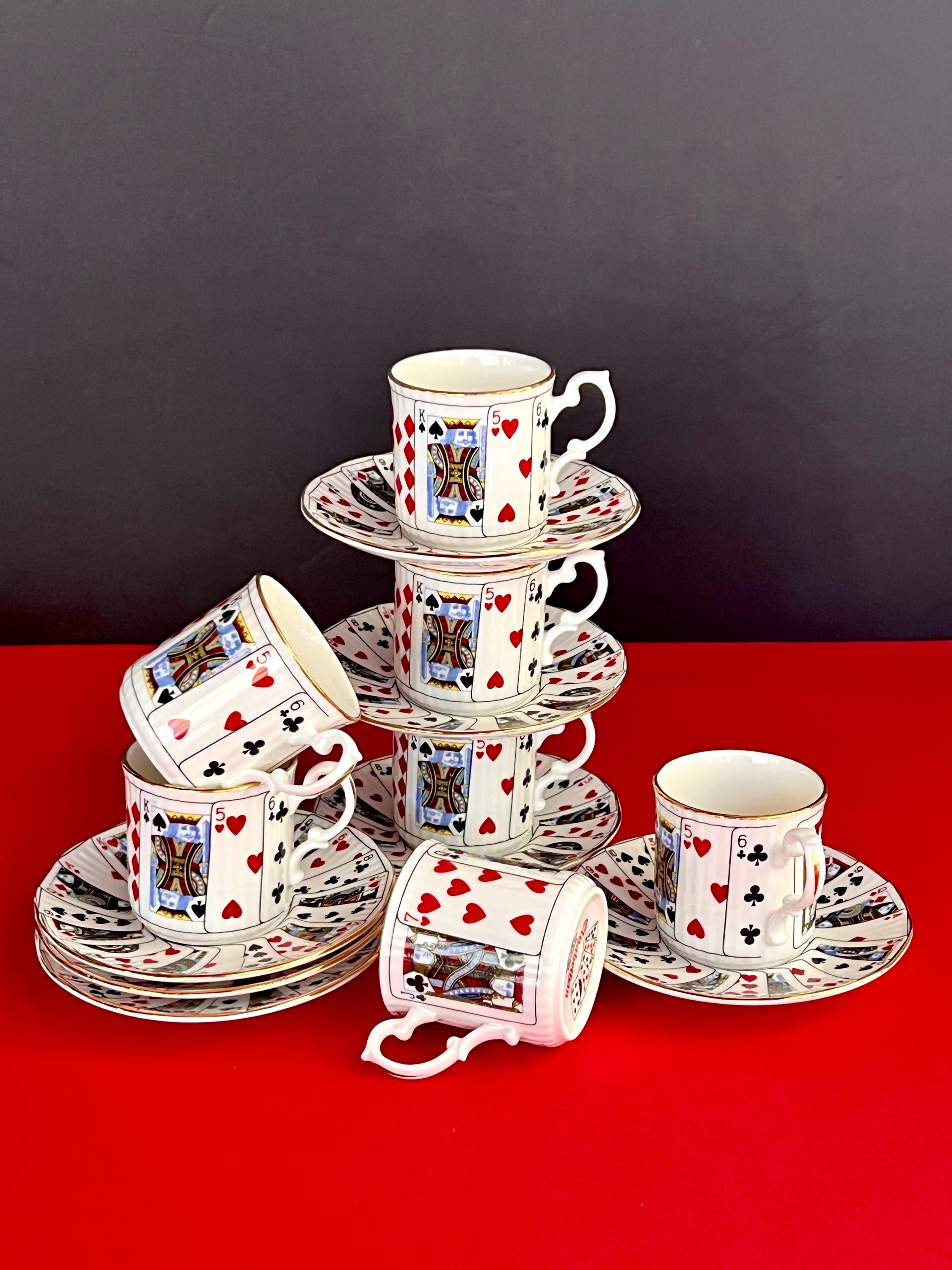 Elizabethan Fine Bone China Demitasse Cups: 