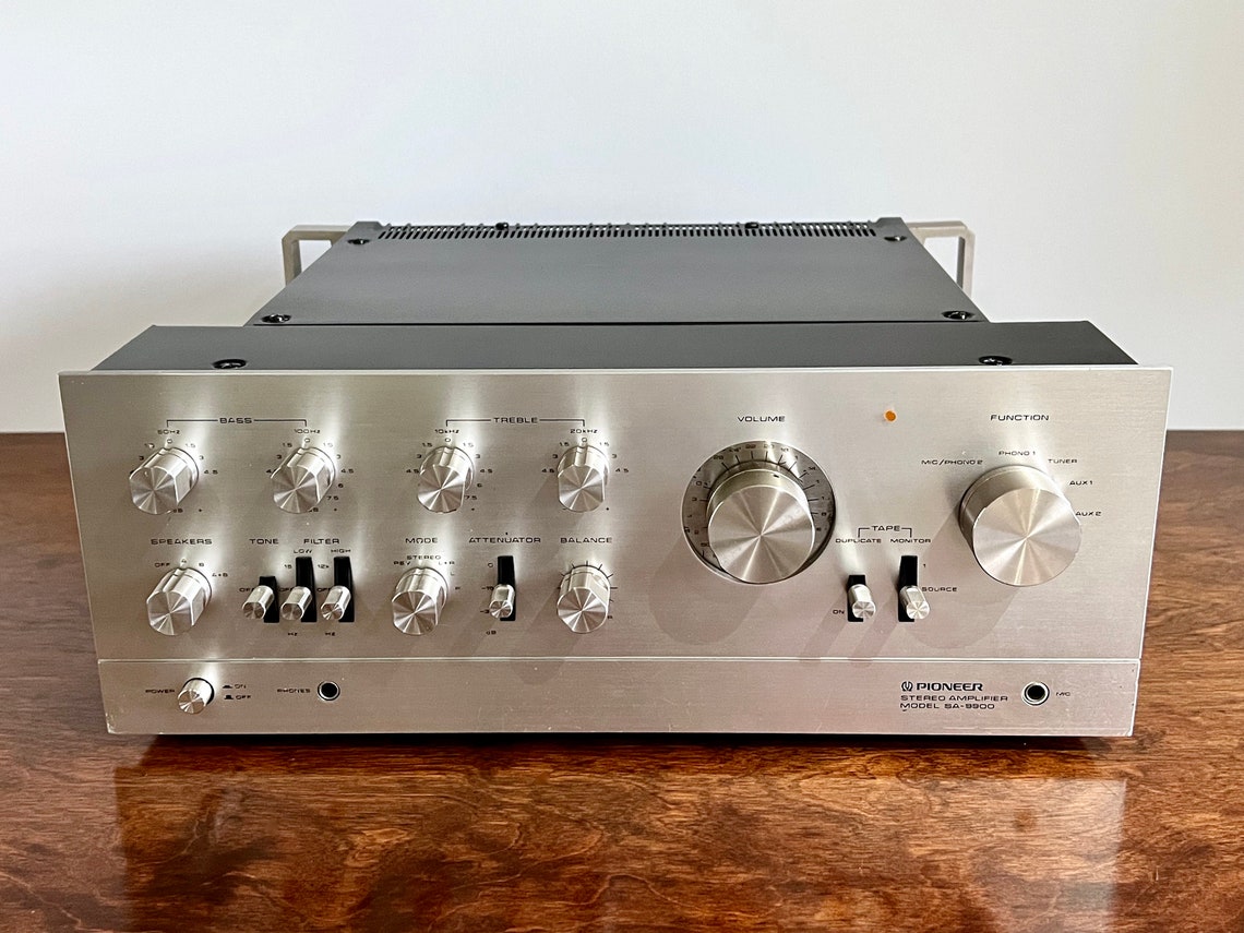 Vintage 70s Pioneer Stereo Amplifier SA9900 70s Rare Top of Etsy