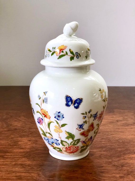 Vase (1) - Brass, Enamel - Vaso smalto cloisonnè Farfalle e - Catawiki