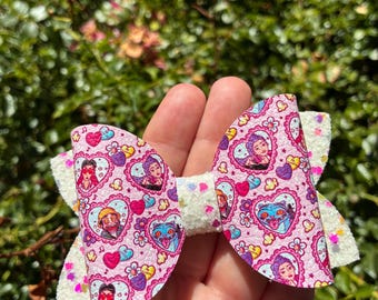K pop inspired bow hair clip or headband