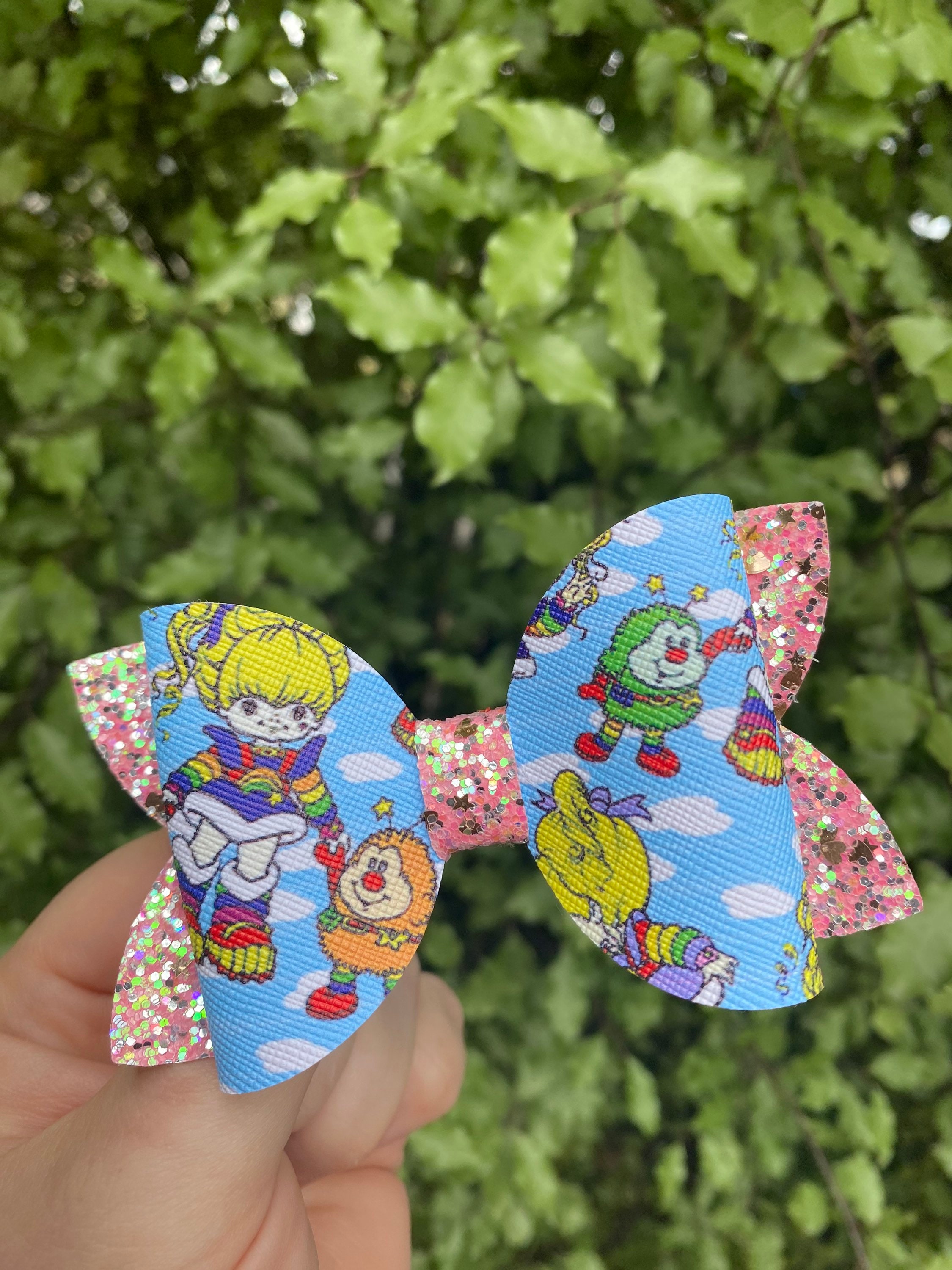 Rainbow Brite Hair Clip - Etsy