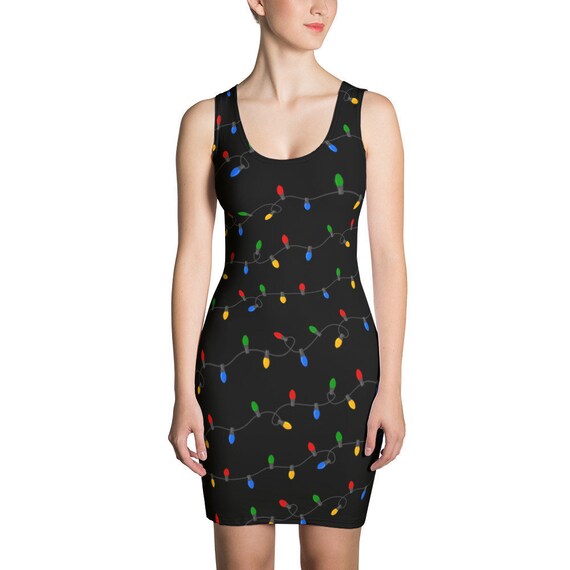 christmas lights dress