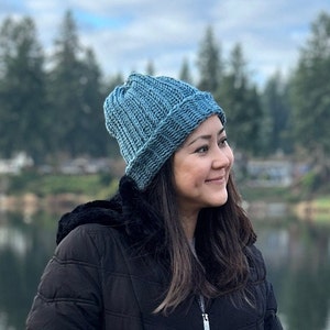 Crochet Winter Hat PDF Pattern for Kids for Adult Adjustable All Sizes Crochet Beanie Easy Crochet  Crochet Slouchy Beanie Hat for Beginners