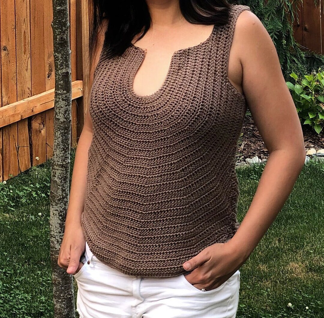 Crochet Top Pattern Summer Crochet Tank Top Pattern Sleeveless