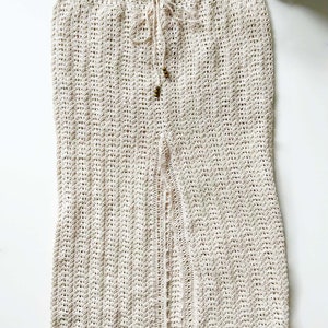 Crochet Bohemian Skirt PDF Pattern / Long Lace Crochet Skirt/ Festival Skirt/  Elegant Skirt/ XS - 5XL /Easily Adjustable/ Video tutorial