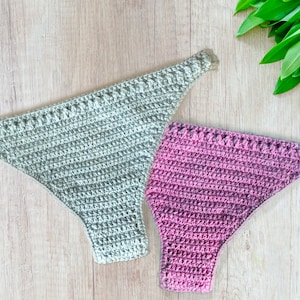 Crochet Bikini Bottom PDF Pattern: Hanna Cheeky Crochet Bikini bottom / Crochet cheeky bottom / Crochet Brazilian Bottom XS - 5XL