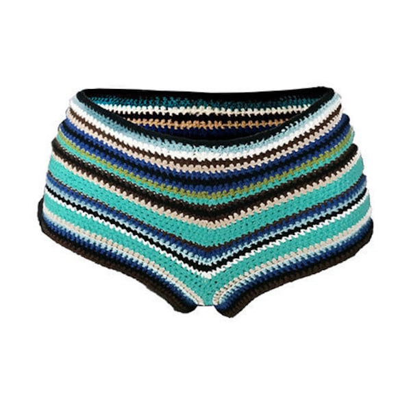 Nella Boy Shorts Crochet PDF Pattern / Crochet Yoga Pants /  Crochet Bottom Pattern / Size Inclusive XS - 5XL