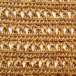Crochet Lace Crop Top PDF Pattern, Mesh Beach Summer Lightweight, Beginner, All Sizes, + Video