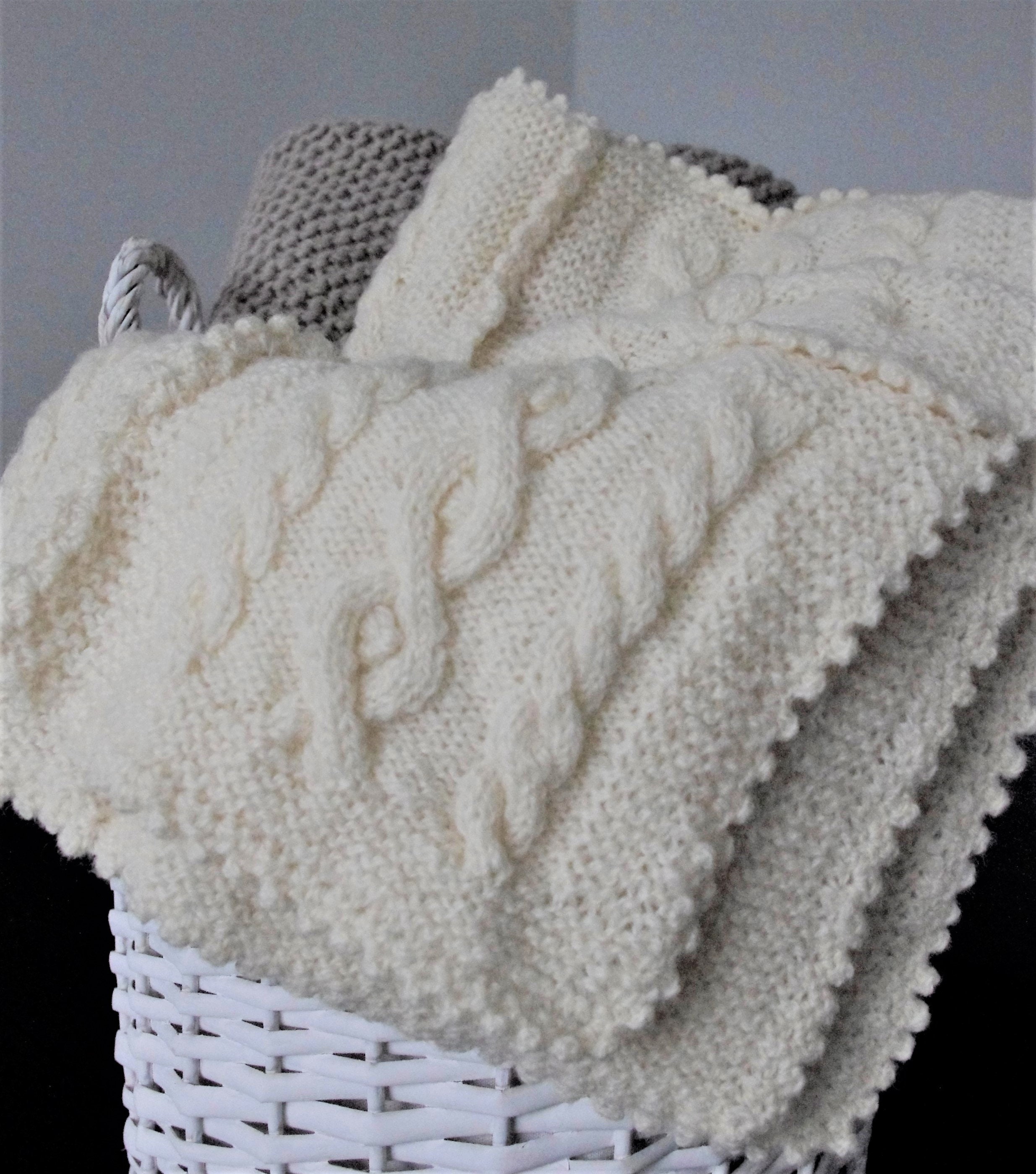 Handmade wool baby blankets hotsell