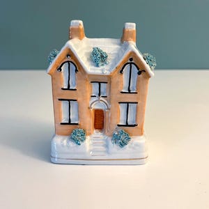 Antique 19thC. Staffordshire Country House Bank Figurine – 5&quot; - Nice Piece!