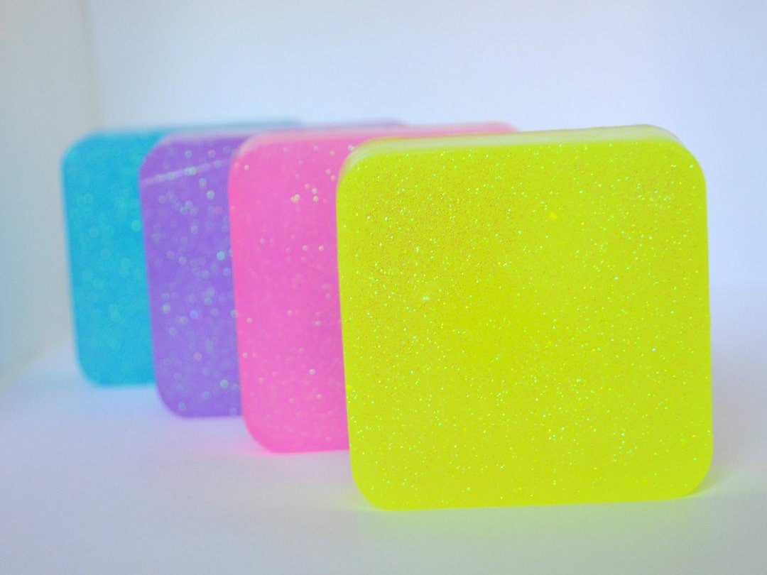 CLEAR SOAP BAR, Soap With Glitter, Unicorn Gift for Girls, Magical