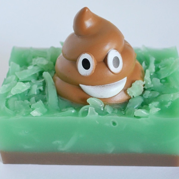 Cute Gifts for Toddlers, POOP EMOJI SOAP with Bath Toy, Emoji Party Favor, Emoji Soap, Funny Poop Soap, Summer Soap, Gifts for Grandkids