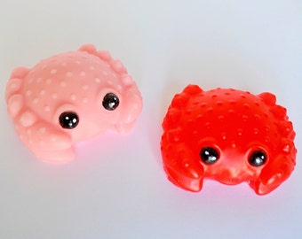 CRAB SOAP, Nautical Gift, Ocean Theme Soap, Beach Party Favors, Novelty Kids Soap, Beach House Decor, Under the Sea Favors, Crab Lover Gift