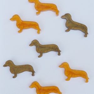 DACHSHUND DOG SOAP (Set of 5) Puppy Soap, Pet Soap, Kids Soap, Veterinarian Gift, Cute Dog Shaped Animal Soap, Dog Lover Gift, Party Favors