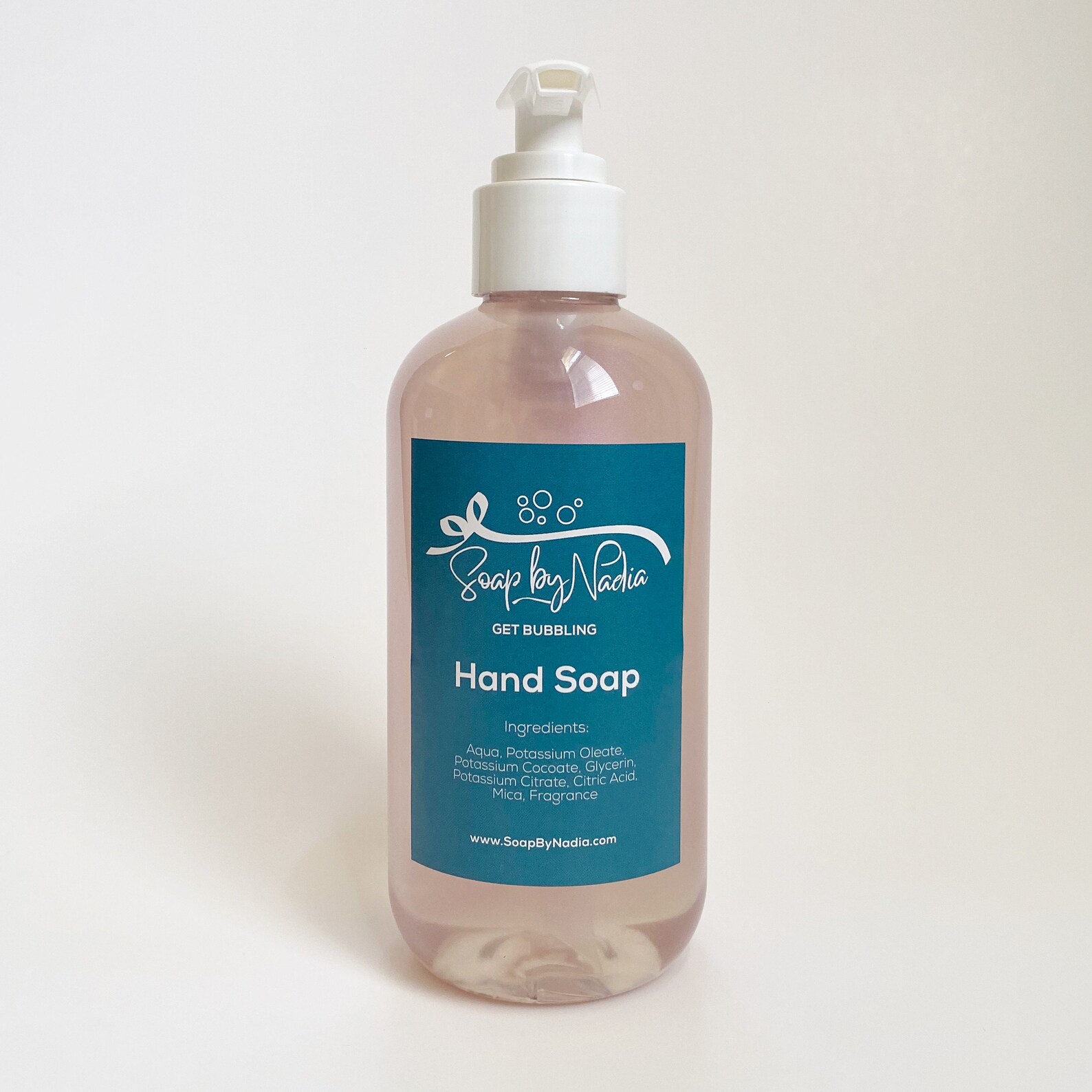 Liquid Hand Soap in LAVENDER Scent 8oz With Pump Hand Wash Etsy UK