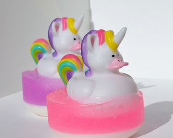 Stocking Stuffers for Toddler Girls, UNICORN SOAP Unicorn Gift, Cute Soap, Unicorn Lover Gift, Party Favors, Cute Unicorn Bath Toy Soap
