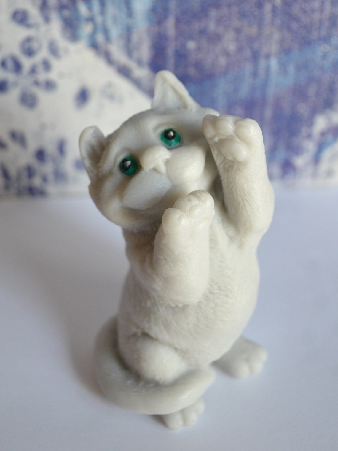 CAT SOAP Kids Soap Cute Kitten Gift Kitty Shaped Soap Animal Etsy