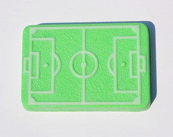 Soccer Field SOAP BAR, Football Soap, Soccer Player Gift, Soccer Lover Gift, Christmas Gifts for Boys, Stocking Stuffer, Sports Gift for Him