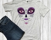 Dia de Los Muertos Skeleton Shirts Day of the Dead Halloween Skull Gift Shirts Unisex T-shirt
