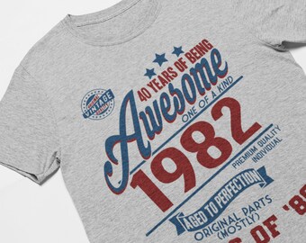 Camisetas Sin Mangas 40 Year Old Bday Awesome Since 1981 Camisetas Sin Mangas 40 Year Old Bday Awesome Since 1981